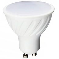 GU10 LED žiarovka 6W 2900K TEPLÁ BIELA ​​660lm 120° Efektívny PREMIUM CCD