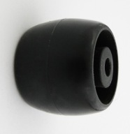 Plastové koliesko na nábytok, priemer 30 mm