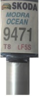 Skoda 9471 T8 LF5S BLUE OCEAN PAINT TUCH-UP ARA