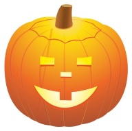 HALLOWEEN ZRKADLOVÉ NÁLEPKY NA OKNO TEKVICE TEKVICE
