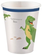 PAPIEROVÉ POHÁRKY DINOSAURS NARODENINY-3912