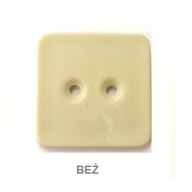 VEĽKÉ PLASTOVÉ GOMBÍKY - Štvorcové BÉŽOVÉ