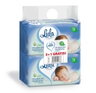 LULA DETSKÉ VLHČENÉ Utierky S ALOE 4x72 ks