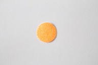 Nažehľovacie nášivky fluo oranžová 16mm 10 ks