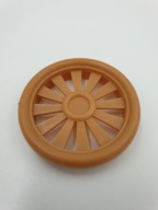 Plastový nábytkový prieduch fi/40mm jelša 4 ks
