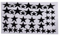 NÁLEPKY NA NÁBYTOK STENY BLACK STARS