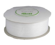 BIELA ​​ORGANZA ŠIFÓNOVÁ STUHA 25MM STUHA 22MB