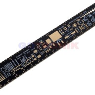 Pravítko 15 cm PCB čierne