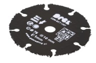 PÍLOVÝ KOTÚČ KARBIDOVÝ UNIVERZÁLNY 76 x 10 mm NA PÍLOVÉ DOSKY NA DREVO