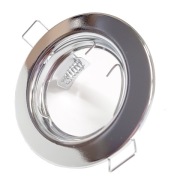 Svietidlo HALOGÉNOVÁ LAMPA s GU10 LED pevná CHROM