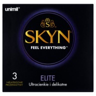 Unimil Skyn ​​​​Elite Nelatexové kondómy, 3 kusy