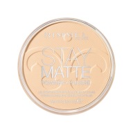 Lisovaný púder Rimmel Stay Matte 001 transparentný