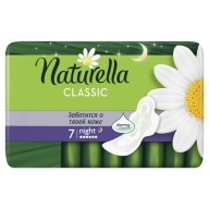 Vložky Naturella Classic Night 7 s krídelkami
