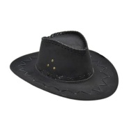 Kovbojský klobúk čierny kovbojský western 2k