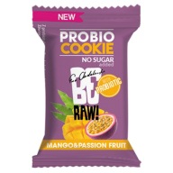 BeRAW Probio Cookie Mango Marakuja 18g Probiotické