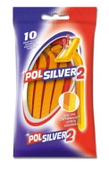 POLSILVER2 Jednorazový holiaci strojček 10 KS