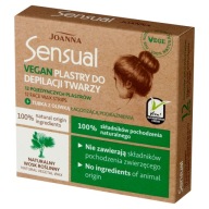Veganské voskové pásiky na depiláciu tváre Joanna