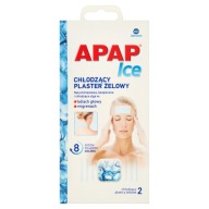 Chladivá gélová náplasť Apap Ice, 2 kusy