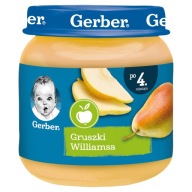 GERBER Williams hruškový dezert po 4 mesiacoch 125g