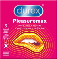 DUREX Pleasuremax kondómy 3 ks