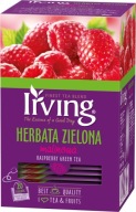 RASPBERRY Green Tea 20 šálok IRVING