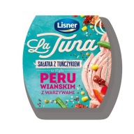 TUŇIAKOVÝ ŠALÁT SO ZELENINOU NA PERUÁNSKY 160g LISNER
