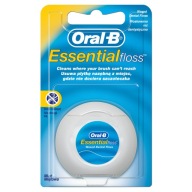 Oral-B Essential Floss Voskovaná dentálna niť 50 m Mint