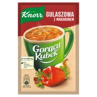 Knorr Horúci pohár Instantná gulášová polievka s rezancami 16 g