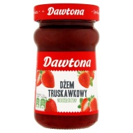 Dawtona jahodový džem s nízkym obsahom cukru 280 g
