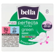Bella Green Maxi hygienické vložky s krídelkami, 8 ks.