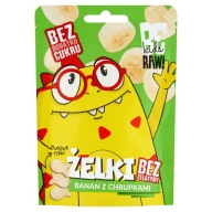 Buďte Raw želé! banán s lupienkami 35 g bez cukru