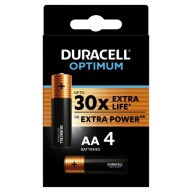 Duracell Optimum AA LR6 alkalické batérie 4 ks