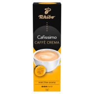 TCHIBO CAFISSIMO kávové Kapsule Caffe Crema Mierna Jemná Aroma 10 ks