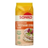 Sonko Ryžové oblátky s tekvicovými semienkami a riasami 130g
