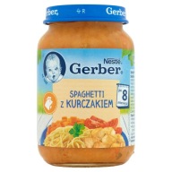 Gerber špagety s kuracím mäsom