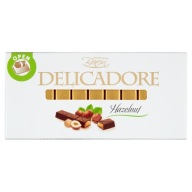 Čokolády s orechovou náplňou Delicadore Hazelnut Baron 200g