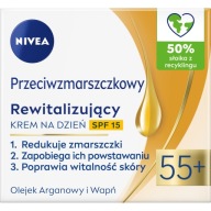 Nivea Denný krém proti vráskam a revitalizácii SPF 15 55+ 50 ml