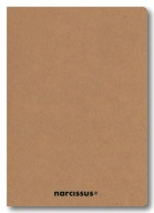 Zápisník A4, 48 listov, mriežka NARCISSUS Eco Kraft