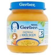 Nestlé Gerber Zelenina s králikom po 5 mesiacoch
