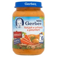 Gerber pre deti - kura v guláši so zeleninou