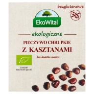 BIO RYŽOVÝ chrumkavý chlieb s GAŠTANOVOU múkou, bez cukru, BEZLEPKU 100 g