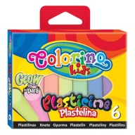 Colorino plastelína 6 ks Svieti v noci