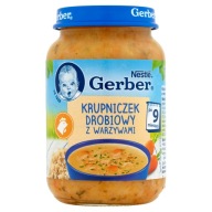 Nestlé Gerber Hydina Krupniczek po 9 mesiacoch 190g