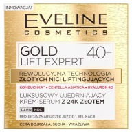 Eveline Gold Lift Expert 40+ spevňujúce krémové sérum s 24K zlatom 50ml