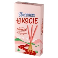 Tyčinky s jahodovou polevou Beskidzkie 50g
