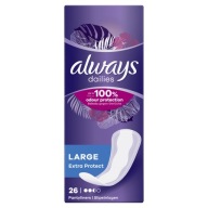 DENNÍKY VŽDY EXTRA CHRÁNI VEĽKÉ hygienické vložky 26 KS