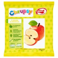 Ananás Sušené jablkové chipsy s ananásovou šťavou Crispy Natural 18 g