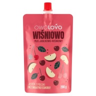 Owolovo Jablkovo-čerešňová pena Wiśniowo 200 g