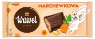 Čokoládová plnená mrkvová jarná ponuka Wawel 100g