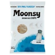 Eurowafel Ryžové lupienky so soľou Moonsy 60g